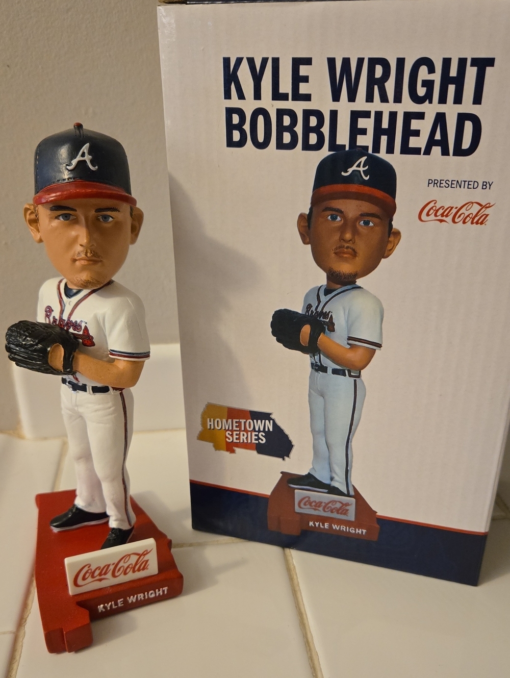 BRAND NEW Kyle Wright Bobblehead - Atlanta Braves - Hometown Series